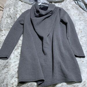 Quilted sweater dress—zanzea small